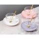 Чашка LED PINK DREAM з блюдц./ 330 мл в ас-ті в уп. (B060725) B060725 фото 1