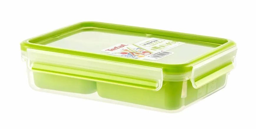 Контейнер із вставками Tefal MASTERSEAL TO GO 1.2 л, пластик (K3100412) K3100412 фото