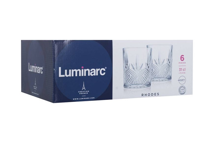 Набір склянок Luminarc Rhodes N9066 фото