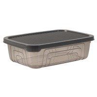 Контейнер пл. HEREVIN PRIME BOWL Grey/прям. 0.600 л (161331-012) 161331-012 фото