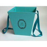 Подарункові коробки UFO W9223 TURQUOISE BOX Flowers W9223 TURQUOISE BOX Flowers фото