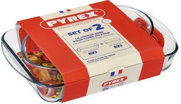 Набір форм для запікання Pyrex 35х23/30х21см 913S605/8043 913S605/8043 фото