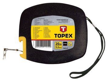 Topex 28C412 Стрiчка вимiрювальна сталева, 20 м 28C412 фото