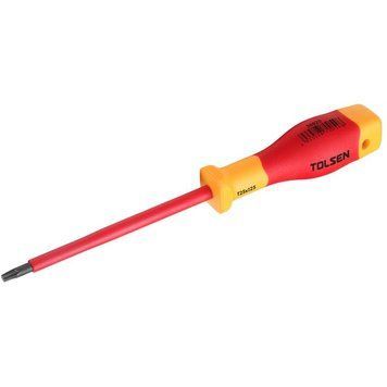 Викрутка Tolsen Premium Torx, діелектрична, T30х130мм V30830 фото