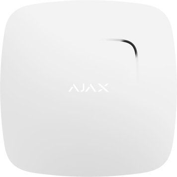Беспроводной датчик дыма Ajax FireProtect, Jeweller, 3V CR2, 85 дБ, белый 1138 фото