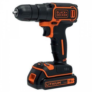 Дриль-шурупокрут акумуляторний BLACK+DECKER BDCD18 BDCD18 фото