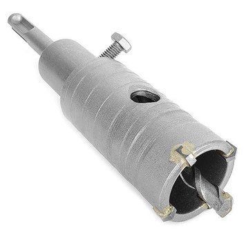 Комплект: Свердло корончастот для бетону 36 мм + Перехідник SDS Plus 100 мм INTERTOOL SD-7036 SD-7036 фото
