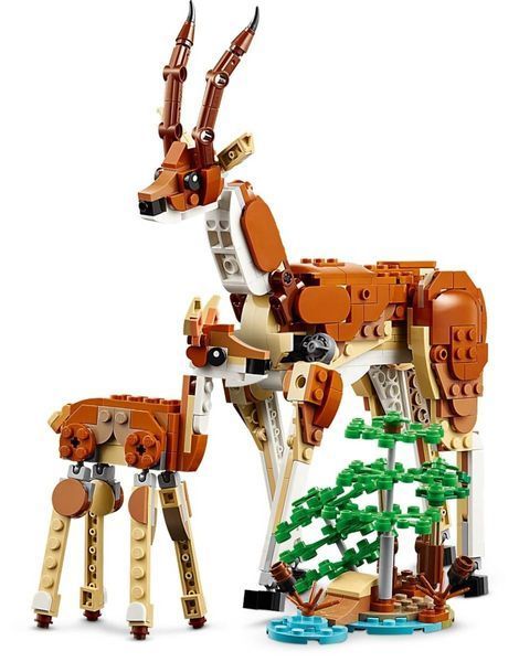 Конструктор LEGO Creator Дикі тварини сафарі 780 деталей (31150) 31150 фото