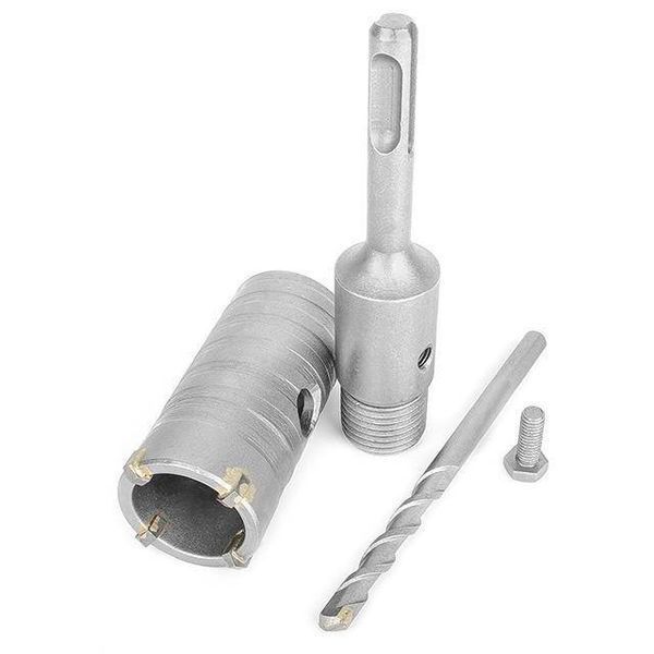 Комплект: Свердло корончастот для бетону 36 мм + Перехідник SDS Plus 100 мм INTERTOOL SD-7036 SD-7036 фото