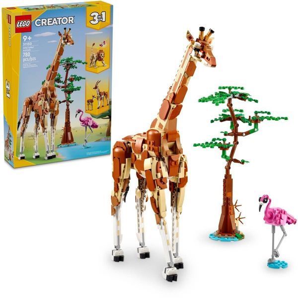 Конструктор LEGO Creator Дикі тварини сафарі 780 деталей (31150) 31150 фото
