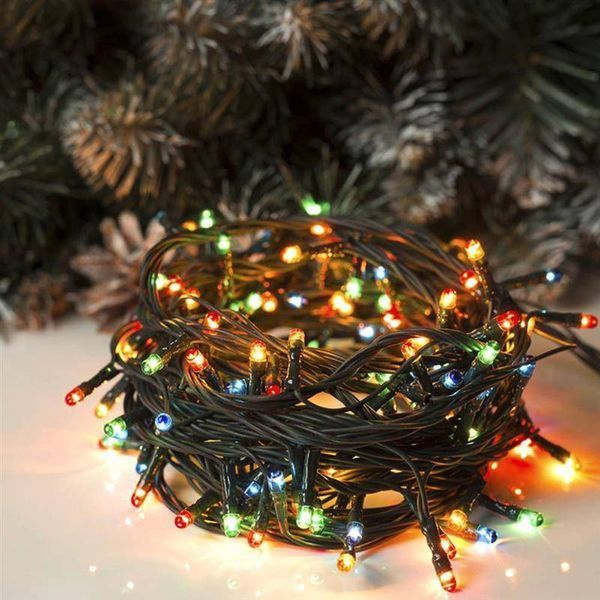 Светодиодная гирлянда ColorWay (CW-G-50L5VMC) 50LED, 5м, 8 функций, цветная, 220V CW-G-50L5VMC фото