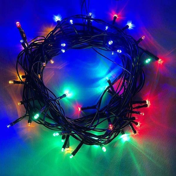 Светодиодная гирлянда ColorWay (CW-G-50L5VMC) 50LED, 5м, 8 функций, цветная, 220V CW-G-50L5VMC фото