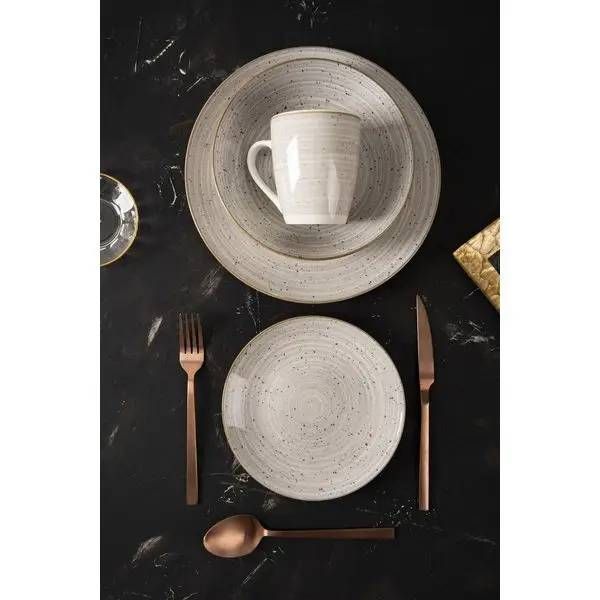 Тарелка суповая Limited Edition Stony Grey 20 см (CG-012-3) CG-012-3 фото