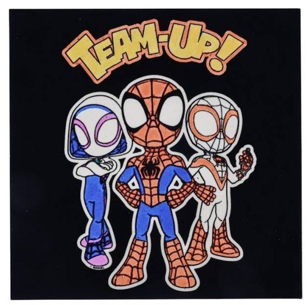 Набір розмальовок із фетру Disney Spidey з фломастерами SP22349 фото