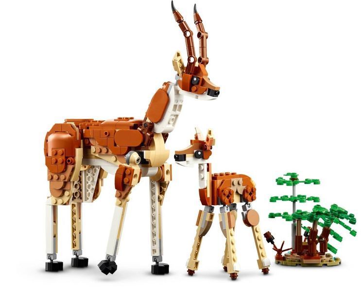 Конструктор LEGO Creator Дикі тварини сафарі 780 деталей (31150) 31150 фото