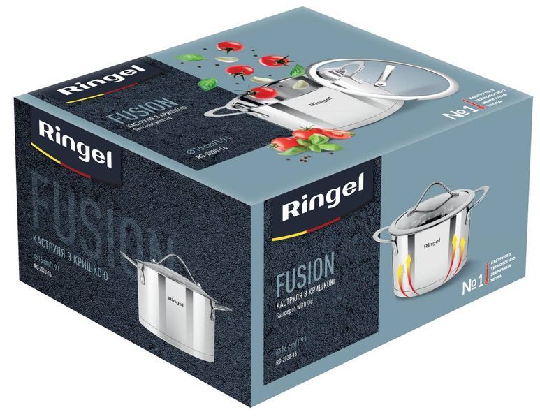Каструля RINGEL FUSION 16 см 1.9л (RG 2020-16) RG 2020-16 фото
