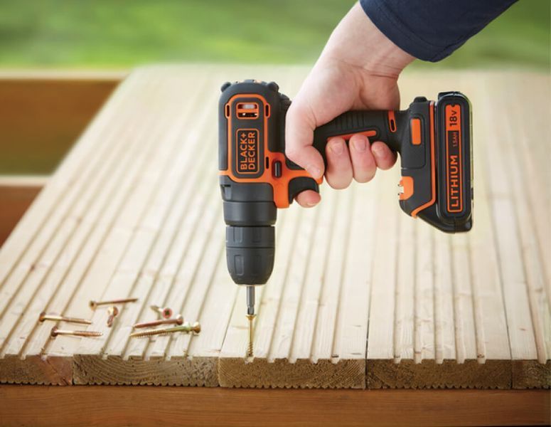 Дриль-шурупокрут акумуляторний BLACK+DECKER BDCD18 BDCD18 фото