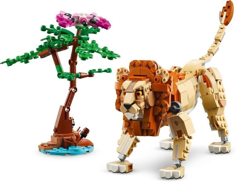 Конструктор LEGO Creator Дикі тварини сафарі 780 деталей (31150) 31150 фото