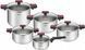Набір посуду Tefal Cook&Clip, 10 предметів (G723SA74) G723SA74 фото 2