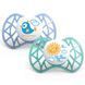 Пустышка симметричная Nuvita Air 6м+ 2шт. для мальчика (NV7081Blue) NV7081Blue фото 2