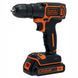 Дриль-шурупокрут акумуляторний BLACK+DECKER BDCD18 BDCD18 фото 1