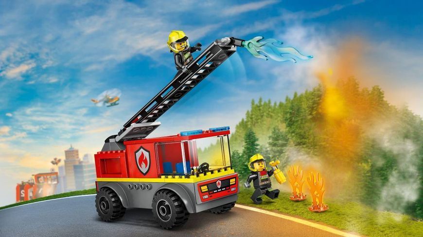 LEGO 60463 City Пожарная машина с стремянкой 60463 фото