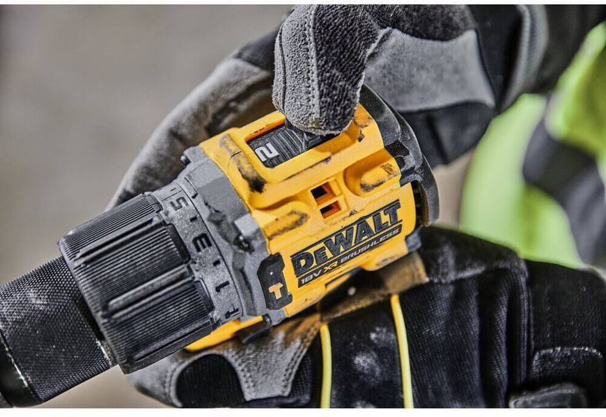Дриль-шуруповерт акумуляторна безщіткова ударна DeWALT DCD805E1T DCD805E1T фото