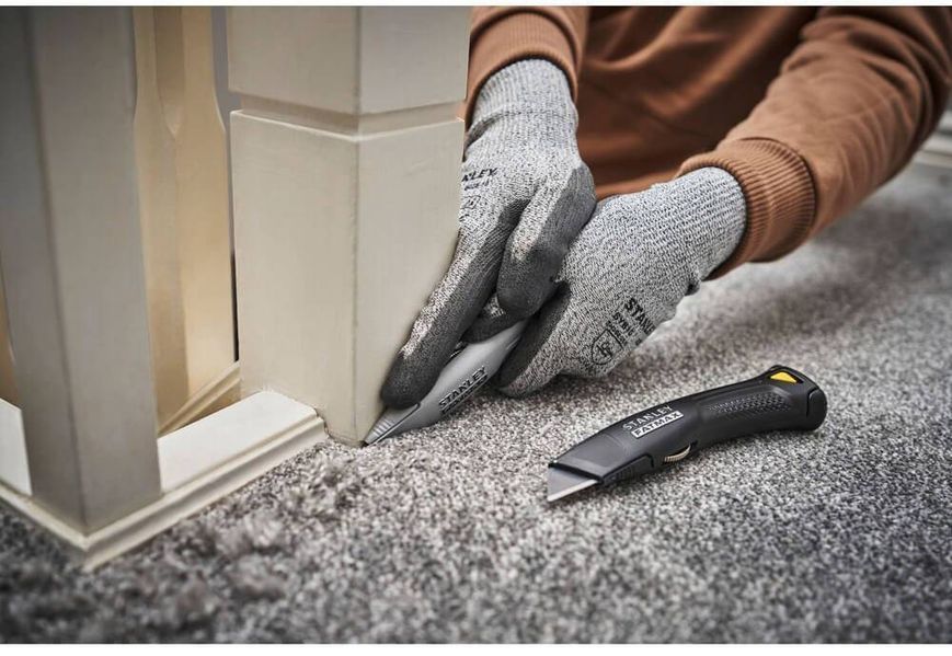 Нож FatMax&reg; Heavy Duty длиной 165 мм с фиксированным лезвием для отделочных работ STANLEY FMHT10501-0 FMHT10501-0 фото