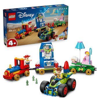 Конструктор LEGO Disney Pixar Святкування з Історії Іграшок: потяг і авто для перегонів 43264 фото