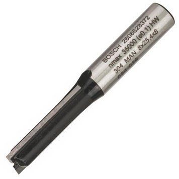 Фреза пазова Bosch Professional з двома лезами Std S8 D8 L25.4 2.608.628.372 фото