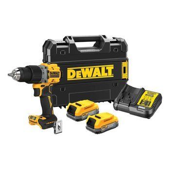 Дрель-шуруповерт аккумуляторная ударная без щеточная DeWALT DCD805E2T DCD805E2T фото