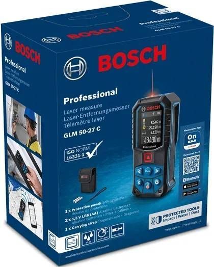 Далекомір лазерний Bosch GLM 50-27 C (0601072T00) 0.601.072.T00 фото