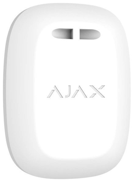 Бездротова тривожна кнопка Ajax Button, біла (000014729) 000014729 фото