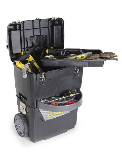 Ящик для інструментів із колесами Stanley IML Mobile Work Center 2 in 1ерами 1-93-968 фото