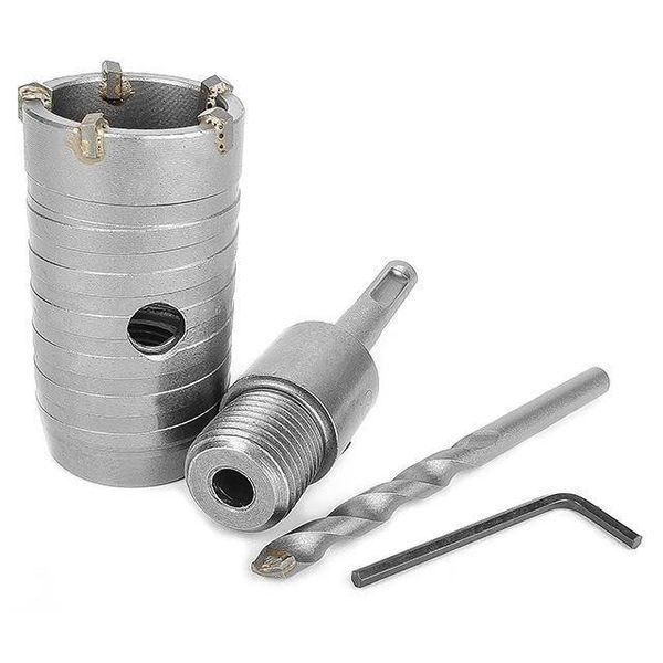 Комплект: Сверло корончастот для бетона 40 мм + Переходник SDS Plus 100 мм INTERTOOL SD-7040 SD-7040 фото