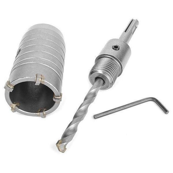 Комплект: Сверло корончастот для бетона 40 мм + Переходник SDS Plus 100 мм INTERTOOL SD-7040 SD-7040 фото