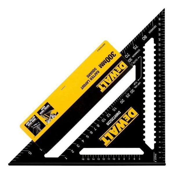 Угольник для кровельных работ, металлический, размером 300 х 300 мм. DeWALT DWHT25228-0 DWHT25228-0 фото