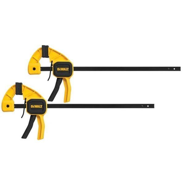 Струбцины М триггерные с максимальным усилием сжатия 63 кг, 2 шт. DeWALT DWHT0-83158 DWHT0-83158 фото