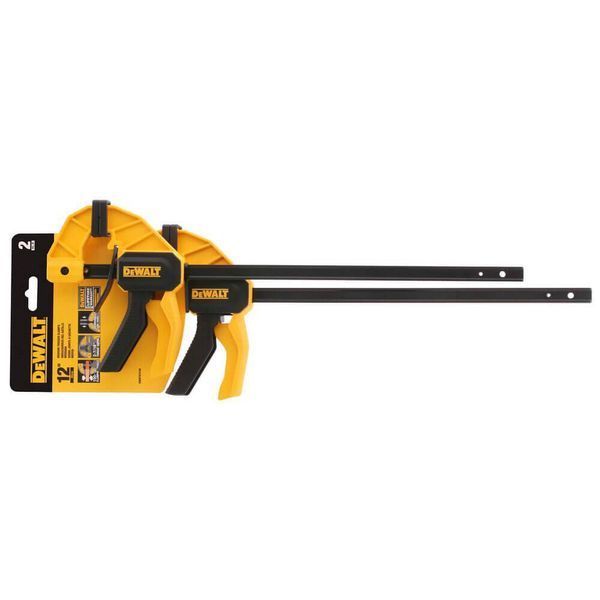 Струбцины М триггерные с максимальным усилием сжатия 63 кг, 2 шт. DeWALT DWHT0-83158 DWHT0-83158 фото