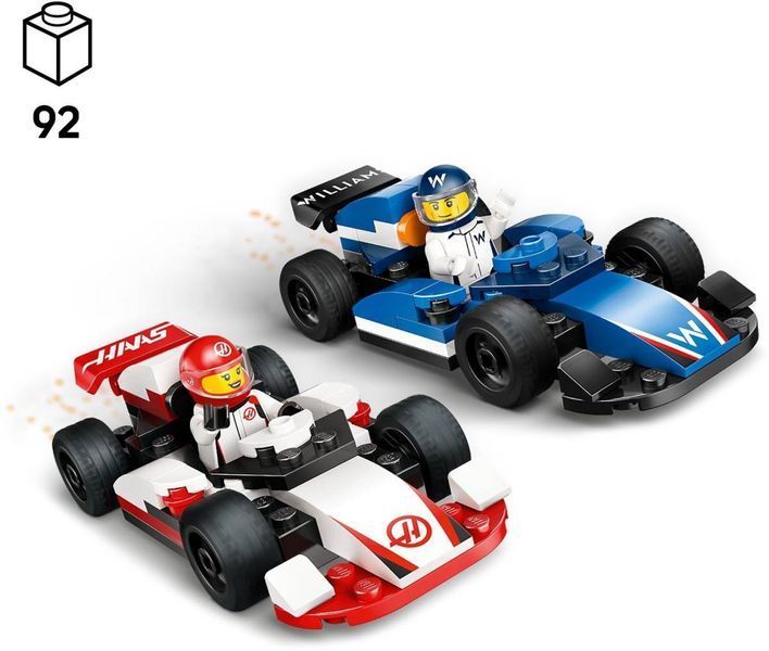 LEGO 60464 City Боліди F1 Williams Racing та Haas F1 60464 фото
