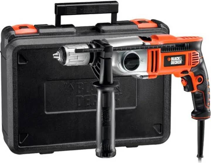 Дрель ударная Black & Decker KR8542K-QS 850Вт, 13мм, 3100об/мин. KR8542K фото