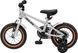 Детский велосипед Miqilong ST 12" серебряный (RBB-ST12-SILVER) RBB-ST12-SILVER фото 3