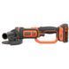 Шліфмашина кутова - болгарка акумуляторна BLACK+DECKER BCG720M1 BCG720M1 фото 2