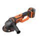 Шліфмашина кутова - болгарка акумуляторна BLACK+DECKER BCG720M1 BCG720M1 фото 1