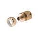 Конектор латунний з аквастопом 1/2" на шланг 1/2" STORM INTERTOOL GE-1219 GE-1219 фото 3