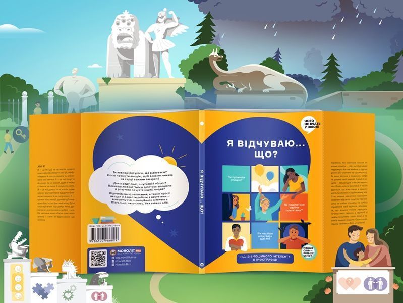 Я чувствую... Что? Книга-гид по эмоциональному интеллекту в инфографике 978-617-7966-89-9 фото