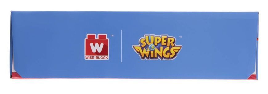 Конструктор-трансформер Super Wings Small Blocks 2-in-1 Buildable Transforming Vehicle Jett, Джетт EU385005 фото