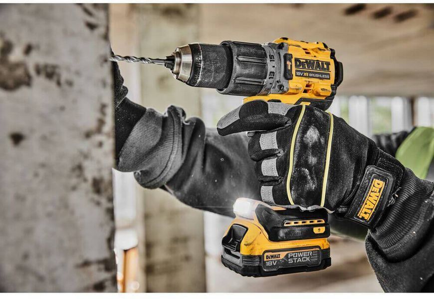 Дриль-шуруповерт акумуляторна безщіткова ударна DeWALT DCD805E2T DCD805E2T фото