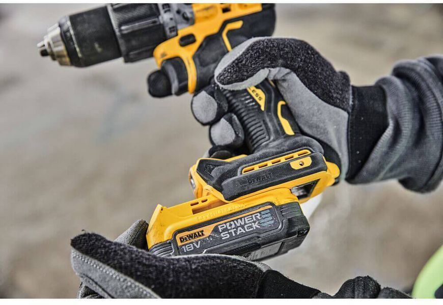 Дриль-шуруповерт акумуляторна безщіткова ударна DeWALT DCD805E2T DCD805E2T фото