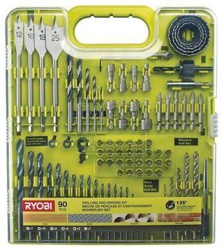 Набір біт і свердел Ryobi RAKDD90, 90 шт (5132004665) 5132004665 фото